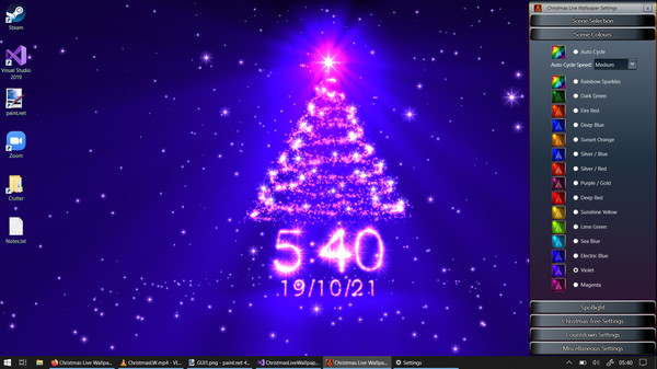 скриншот Christmas Live Wallpaper 3
