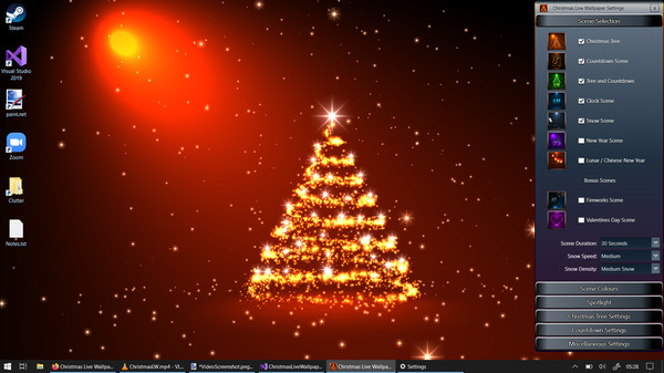 скриншот Christmas Live Wallpaper 0