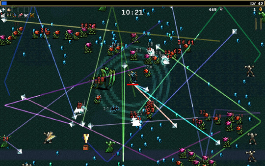 Скриншот из Vampire Survivors