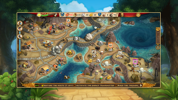 Скриншот из Roads Of Rome: Portals Collector's Edition