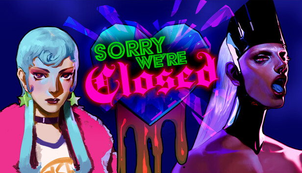 Imagen de la cápsula de "Sorry We're Closed" que utilizó RoboStreamer para las transmisiones en Steam