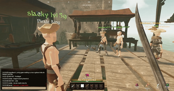 Plunder Scourge of the Sea is a pirate-themed open world survival