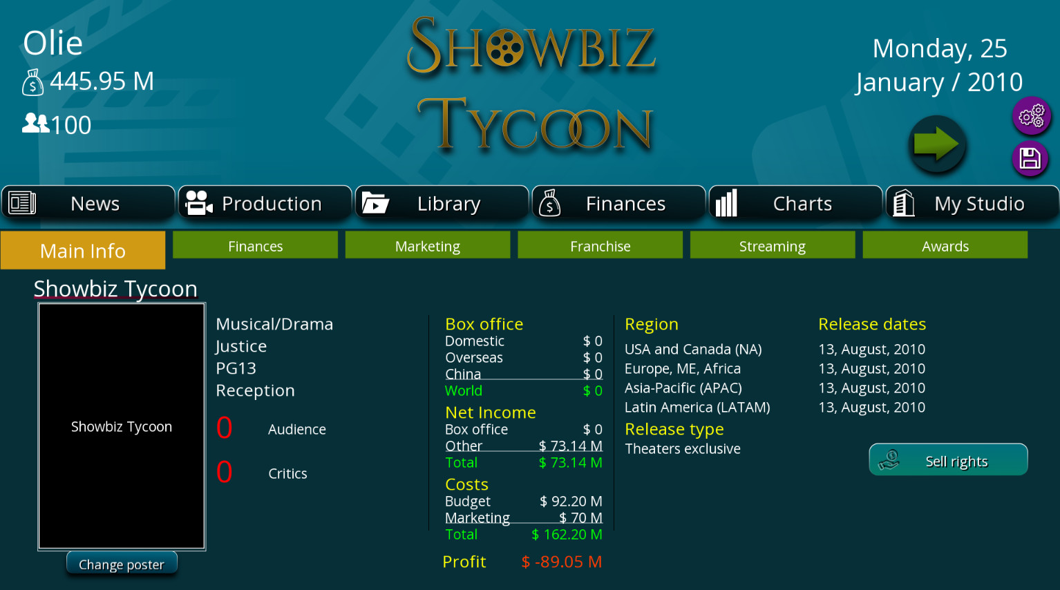 Showbiz Tycoon 9