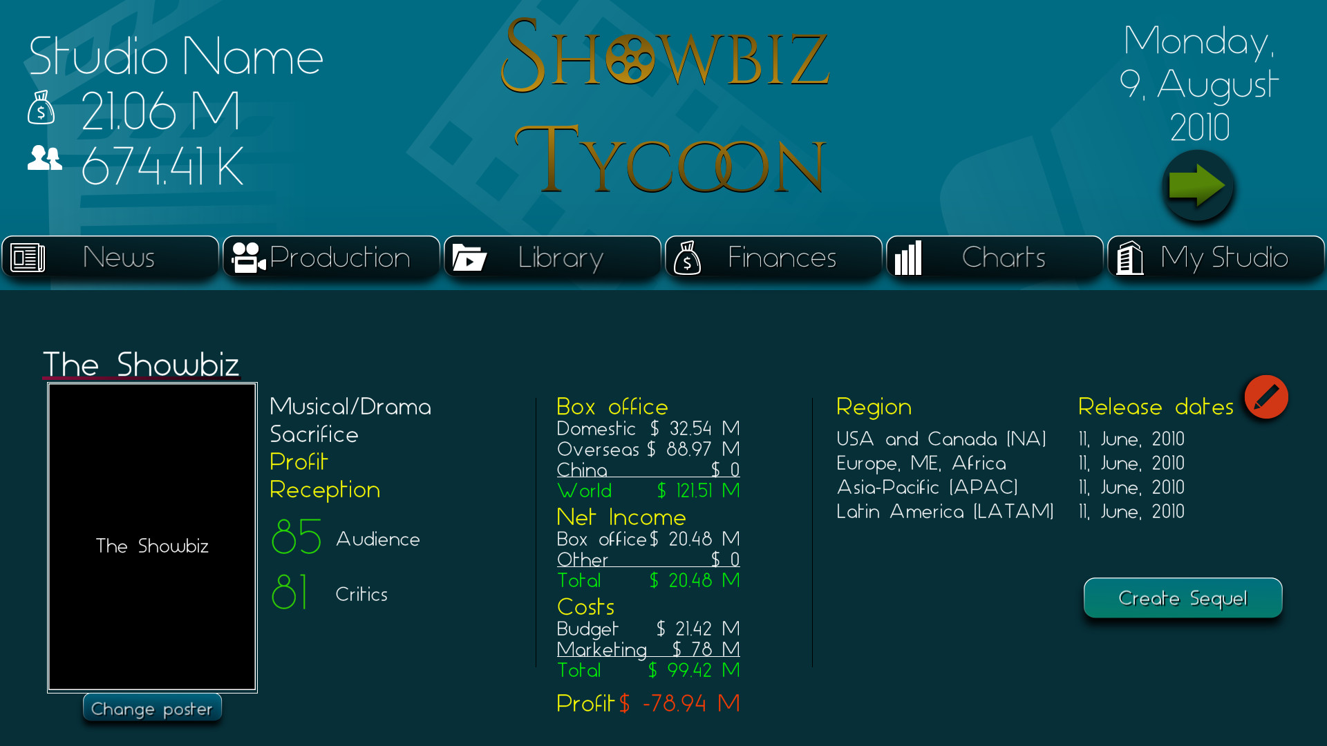 Showbiz Tycoon 8