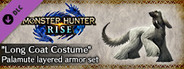 MONSTER HUNTER RISE - "Long Coat Costume" Palamute layered armor set