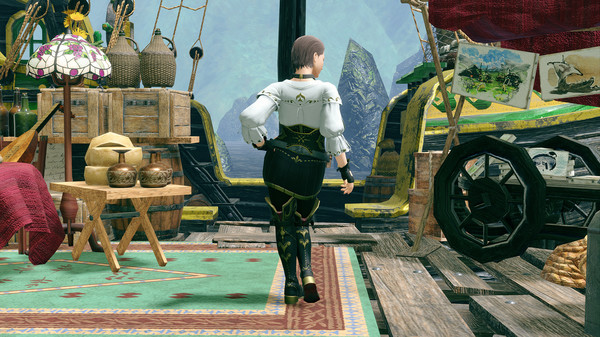 Скриншот из MONSTER HUNTER RISE - "Swallow Shirt" Hunter layered armor piece