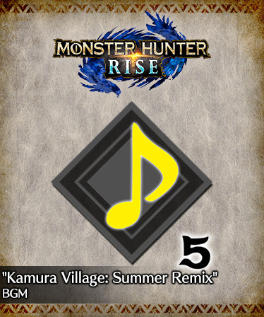 MONSTER HUNTER RISE - "Kamura Village: Summer Remix" BGM