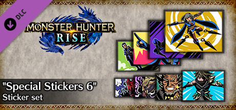 MONSTER HUNTER RISE - "Special Stickers 6" Sticker set banner image