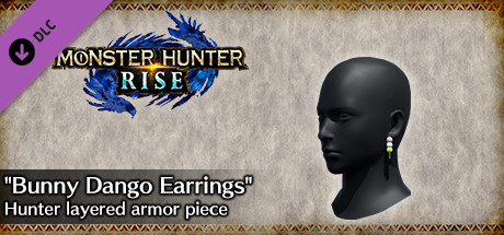 MONSTER HUNTER RISE - "Bunny Dango Earrings" Hunter layered armor piece banner image