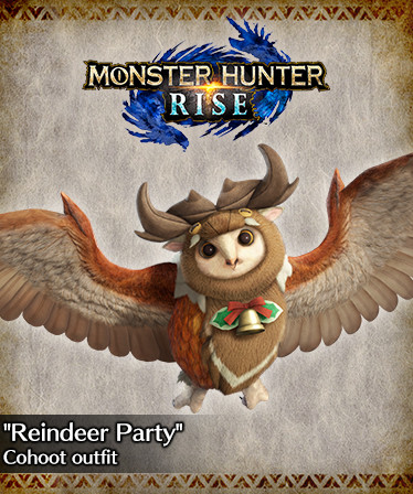 MONSTER HUNTER RISE - "Reindeer Party" Cohoot outfit