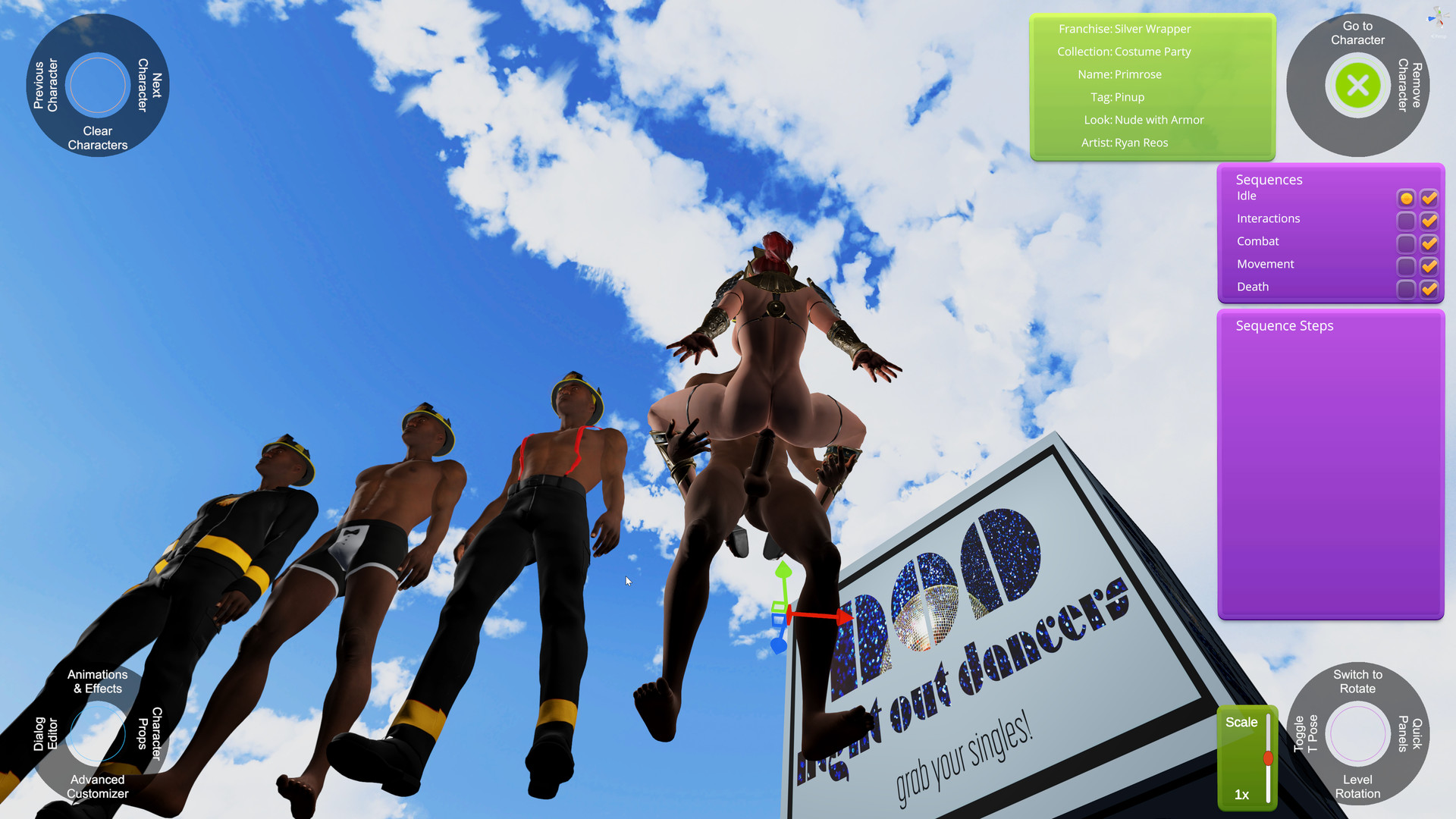 Figurine Scene Simulator: Silver Wrapper (Premium Unlock) NSFW #21