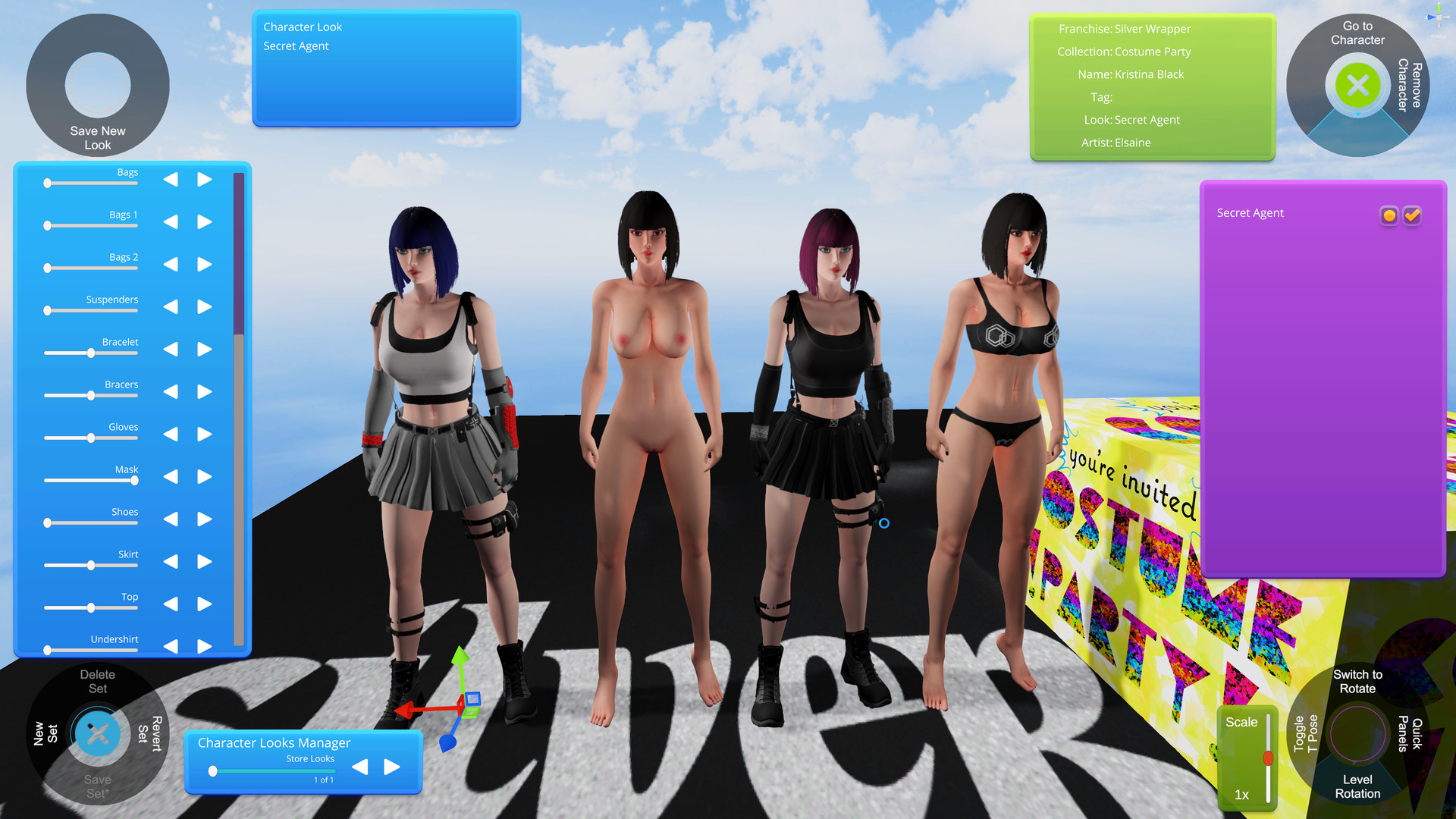 Figurine Scene Simulator: Silver Wrapper (Premium Unlock) NSFW #10