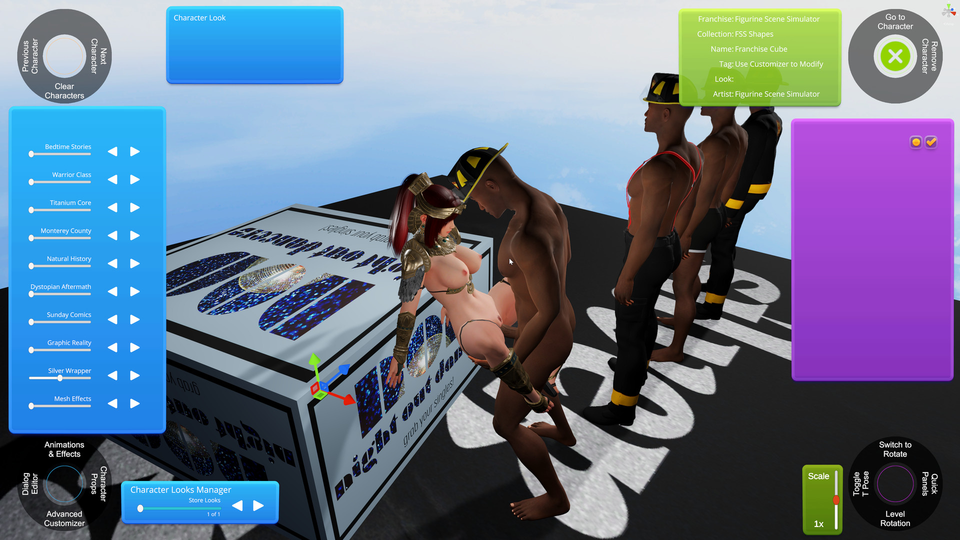 Figurine Scene Simulator: Silver Wrapper (Premium Unlock) NSFW #23