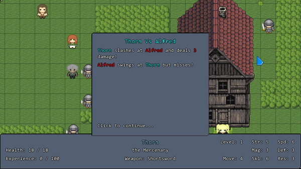 Скриншот из The Thorn of Warldia