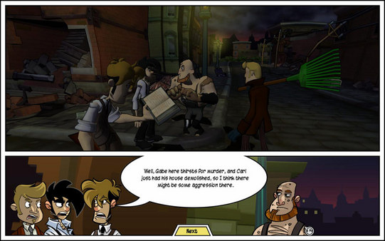 Penny Arcade Adventures: On the Rain-Slick Precipice of Darkness, Episode One скриншот