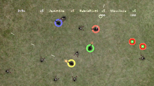 Screenshot of I MAED A GAM3 W1TH Z0MB1ES 1NIT!!!1