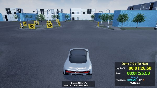 Скриншот из MazeWorkoutUrbanLostSoloCarRacer