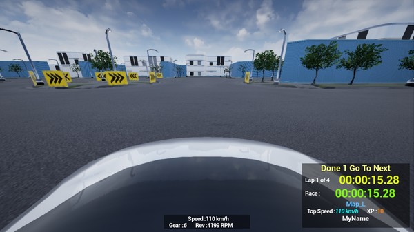 Скриншот из MazeWorkoutUrbanLostSoloCarRacer