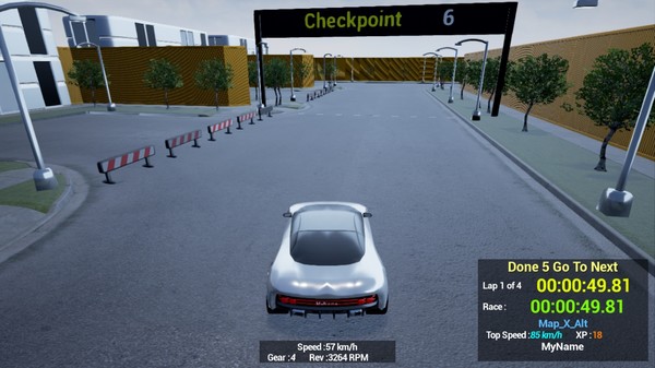 Скриншот из MazeWorkoutUrbanLostSoloCarRacer