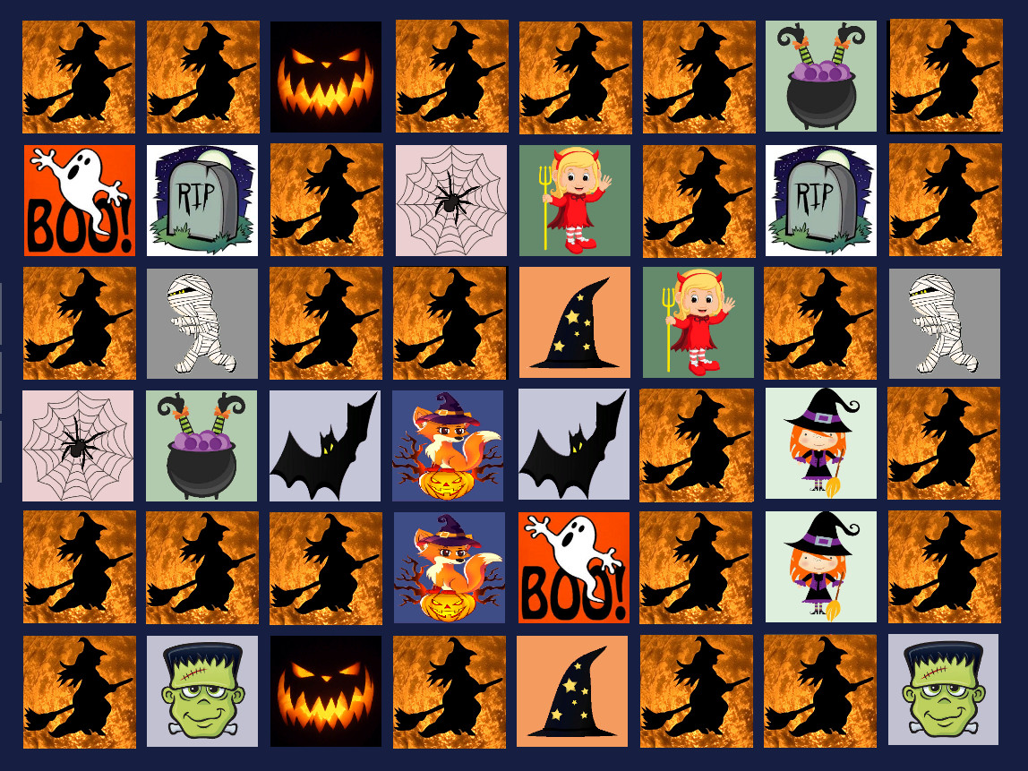 Memory Lost-Pairs - Halloween Pack #2