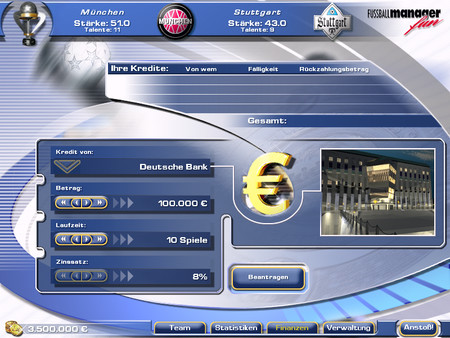 Скриншот из Fussballmanager Fun