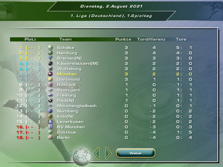 Скриншот из Fussballmanager Fun