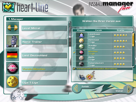 Скриншот из Fussballmanager Fun