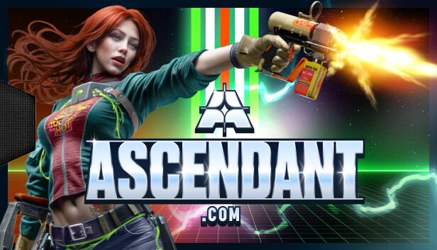 Imagen de la cápsula de "ASCENDANT" que utilizó RoboStreamer para las transmisiones en Steam