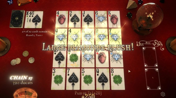 Скриншот из Curses of Tarot