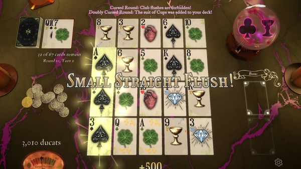 Скриншот из Curses of Tarot