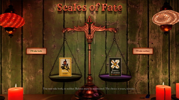 Скриншот из Curses of Tarot