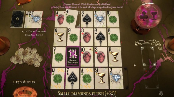 Скриншот из Curses of Tarot