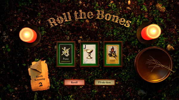 Скриншот из Curses of Tarot