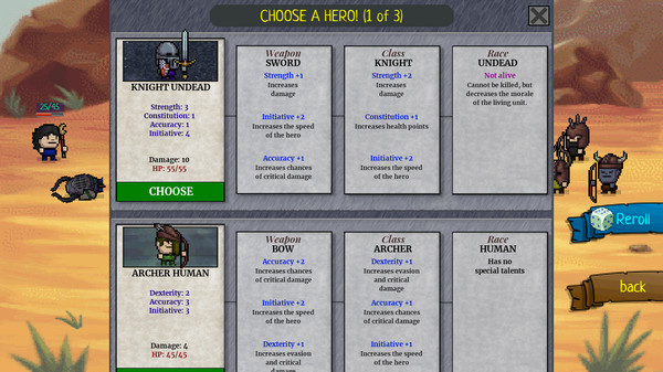Bard Idle game for Linux 1