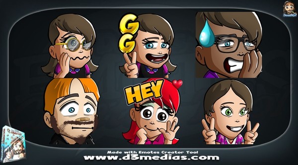 Скриншот из Emotes Creator Tool