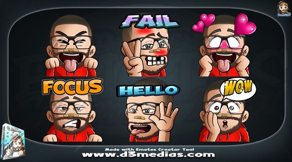 Скриншот из Emotes Creator Tool