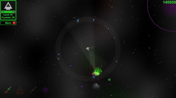 Asteroids Extreme game for Linux 1