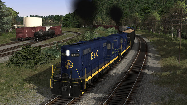 скриншот Train Simulator: B&O Mountain Subdivision Retro Pack 1