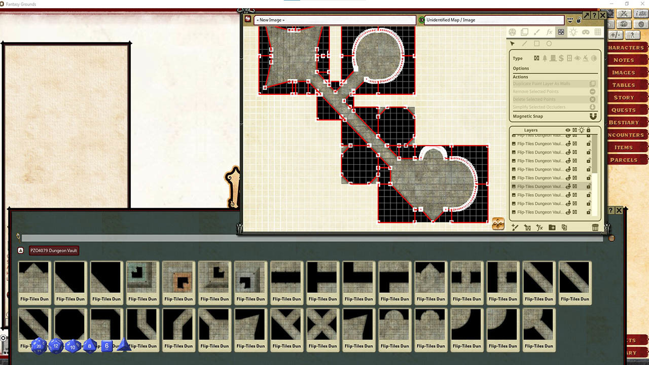 Fantasy Grounds - Pathfinder RPG - Dungeon Vaults Expansion Featured Screenshot #1
