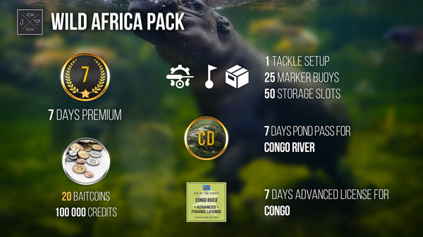скриншот Fishing Planet: Wild Africa Pack 1
