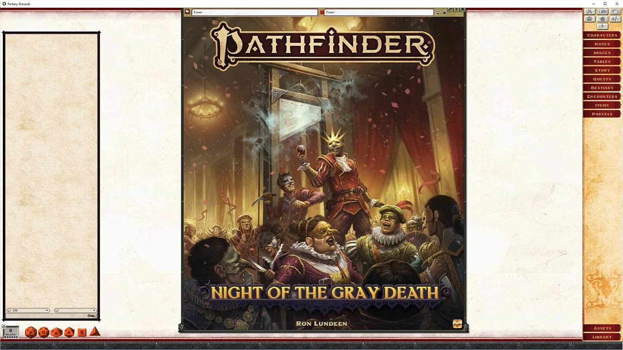 Fantasy Grounds - Pathfinder 2 RPG - Pathfinder Adventure: Night of the Gray Death Featured Screenshot #1