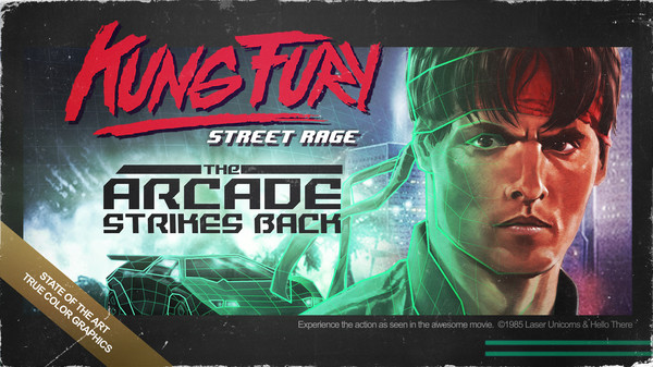 скриншот Kung Fury: Street Rage - The Arcade Strikes Back 0