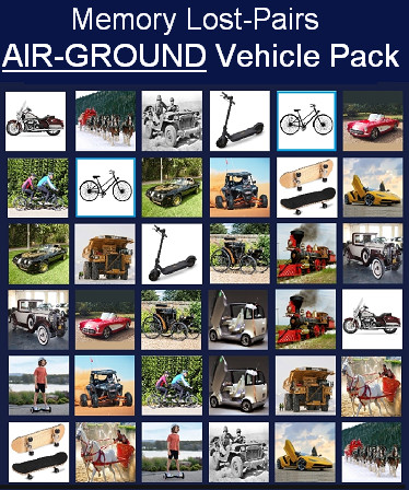 Memory Lost-Pairs - Air+Ground Vehicles