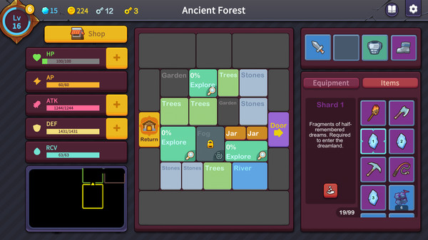 Скриншот из Minimal Dungeon RPG