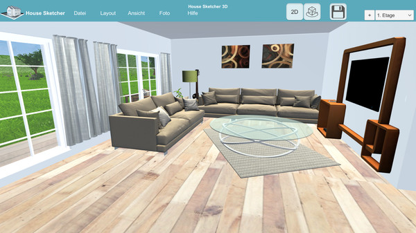 скриншот House Sketcher 3D 2