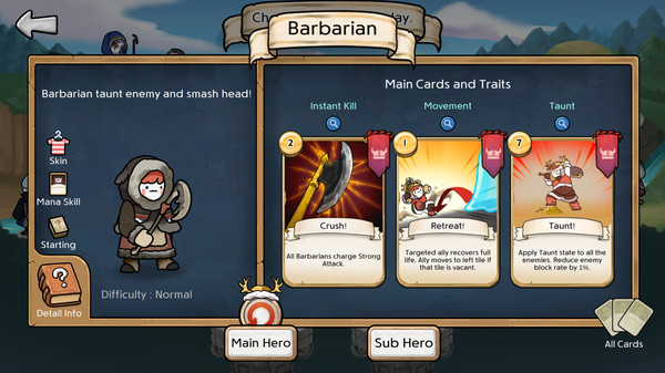 3 Minute Heroes - Snowland (Barbarian Skin) for steam 3 Minute Heroes - Snowland (Barbarian Skin) for steam