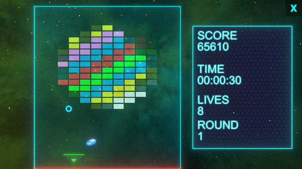 скриншот Neon Bricks 1