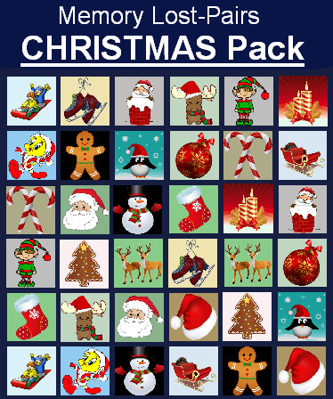 Memory Lost-Pairs - Christmas
