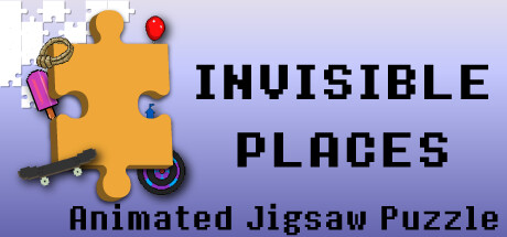 Invisible Places - Pixel Art Jigsaw Puzzle Cover Image