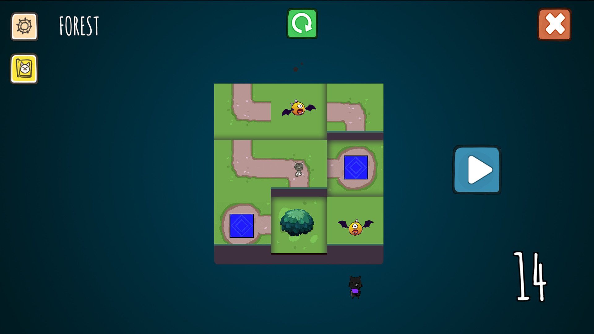 Cat Swap Tiles screenshot 1